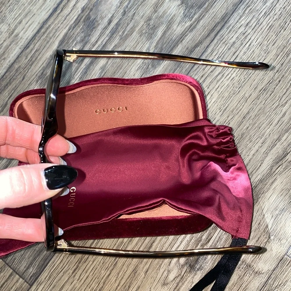 Women’s Gucci Havana 55MM Sunglasses